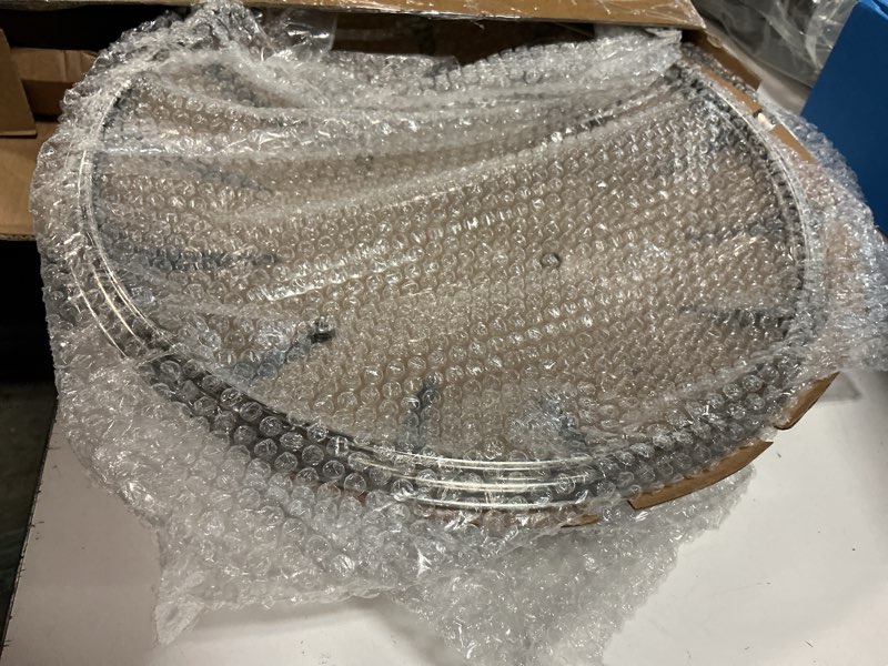 Condition photo showing New/Like New for honeycomb stainless steel nonstick frying pan with lid 12 inch, induction cooktop compatible skillet, pfoa-free scratch-proof, dishwasher & oven safe, stay-cool handle, silver kitchen cookware 12-inch+lid