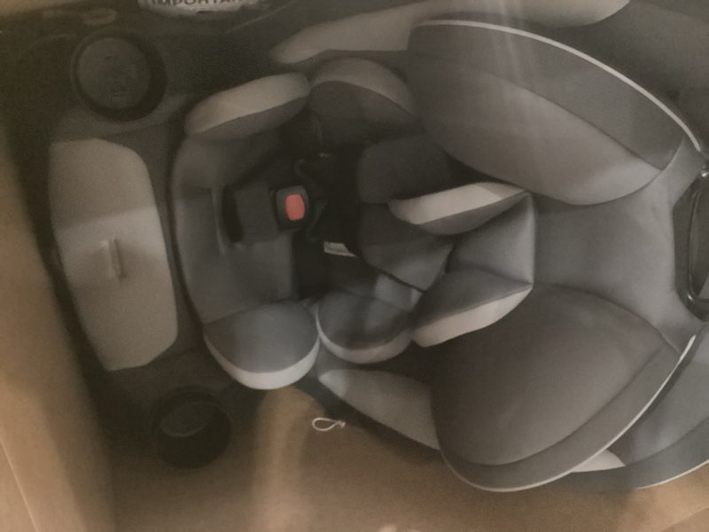 Condition photo showing Good Condition for Safety 1st Grow and Go All-in-One Slim Convertible Car Seat, Rear Facing, 5-40 lbs, Forward Facing (30–65 lbs), High Back Booster Seat 40-100 pounds, Iron Frost