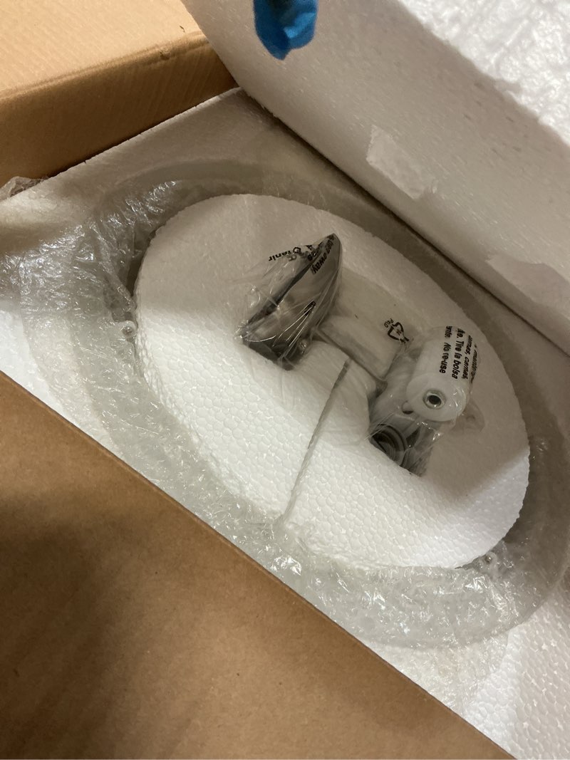 Condition photo showing Good Condition for livex lighting 4824-91 newburgh 3-light ceiling mount, brushed nickel