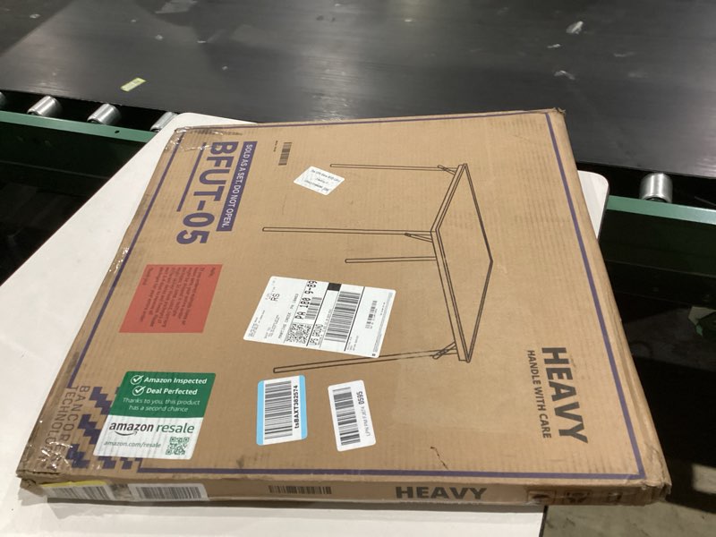 Condition photo showing As Is for Folding Square Table, Card Table with Vinyl Padded Top, Foldable Activity for Indoor/Outdoor Use, Perfect for Picnic, Playtime and Learning, 23.5" W X 23.5" D X 20.5" H, Blue New Blue Table