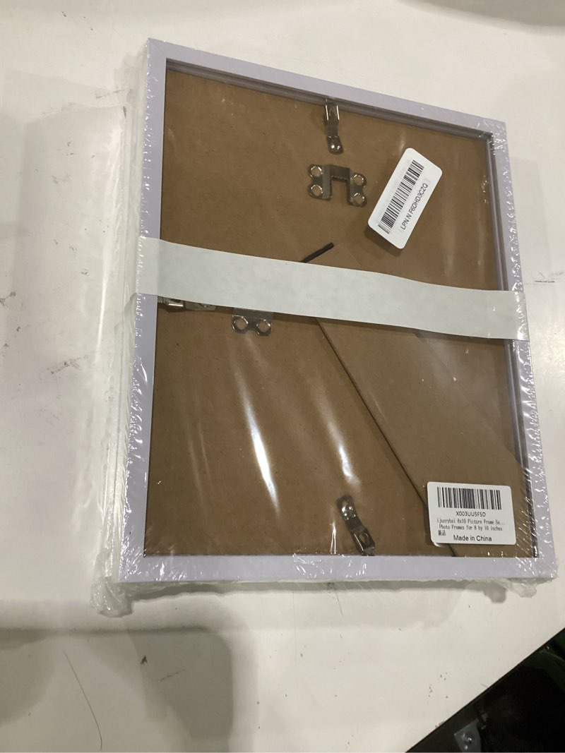 Condition photo showing New/Like New for 8x10 picture frame set of 4, white 8 x 10 frame high transparent wall gallery poster canvas photo frames for 8 by 10 inches