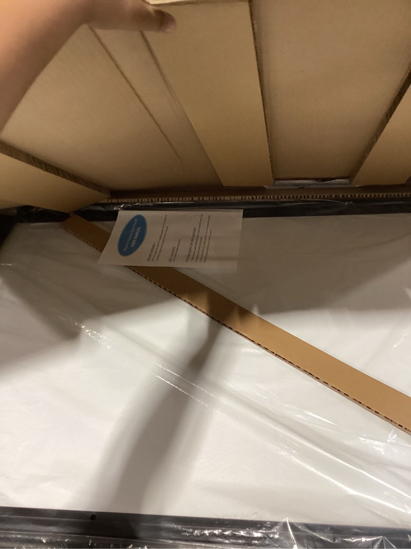 Condition photo showing New/Like New for Stand White Board Magnetic 40 x 28 inches Dry Erase Board Double Sided Height Adjustable Flip Chart Easel with Flipchart Hooks for Teaching Presentation Meeting, Black