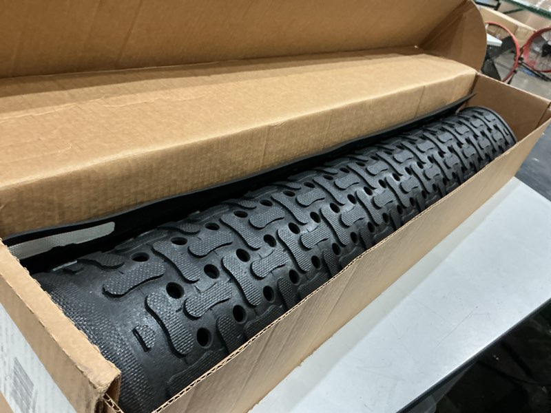 Condition photo showing Good Condition for m+a matting comfort flow | commercial-grade drainable anti-fatigue mat for wet areas, slip resistant, chemical resistant, welding safe, grease and oil proof, (black, 4' x 6')