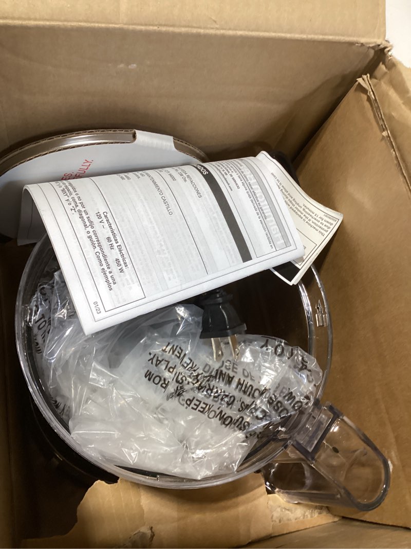 Condition photo showing Good Condition for hamilton beach bowl scraper 10 cup food processor - black 70730