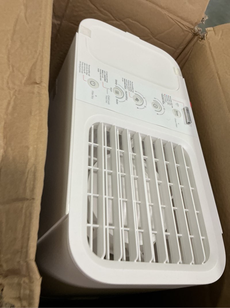 Condition photo showing Good Condition for SwitchBot Evaporative Humidifier for Bedroom 4.5L, 750ml/h, No Mist, No White Dust, Tap Water Fillable, Top Fill, Washable Filter, for Baby, Nursery, Plants, Indoor, Work with Matter, HomeKit, Alexa 4.5L Basic