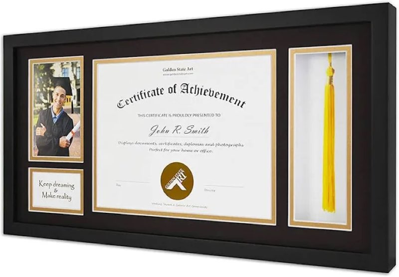 golden state art diploma frame