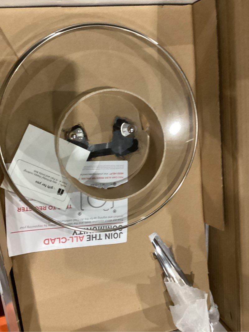 All-Clad HA1 Hard Anodized Nonstick Fry Pan 12 Inch Induction Oven Broiler Safe 500F, Lid Safe 350F 