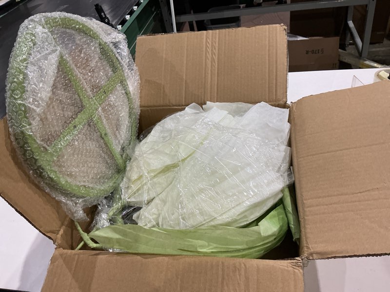 Condition photo showing Good Condition for not exact but similar 3pcs artificial flowers for outside, large flower decorations for birthday party, fake flowers for garden l hotel l office l home farmhouse decor l wedding l art gallery l graduation l store huge artificial silk flowers-white-3pcs