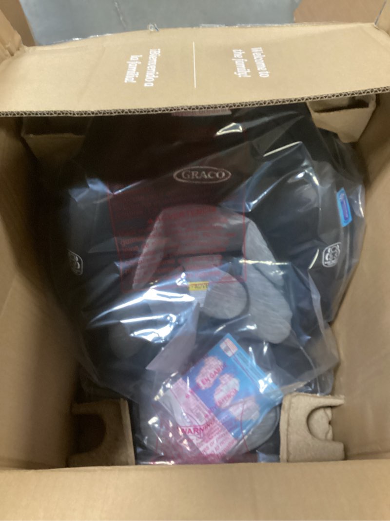 Condition photo showing New/Like New for Graco Slimfit 3-in-1 Convertible Car Seat, Ultra-Space-Saving Design, Jarret, Suitable for Rear and Forward-Facing, Highback Booster Seat with 10-Position Headrest