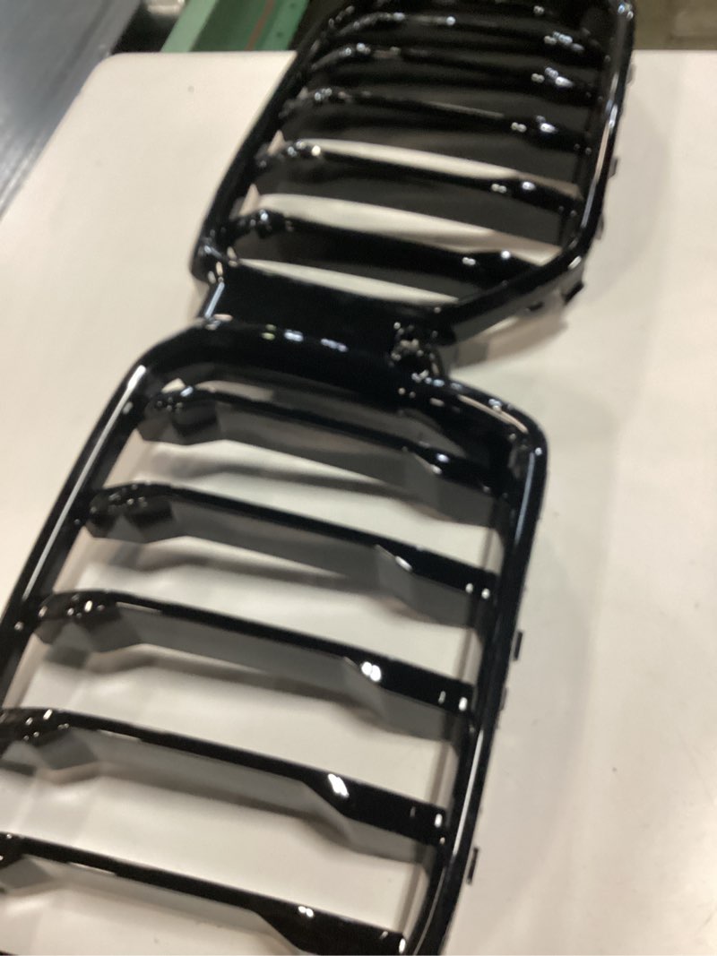 Condition photo showing New/Like New for x5 f15 grille?gloss black kidney grill fit 2014-2018 x5 f15 x6 f16 x5m f85 x6m f86 dual slat double line