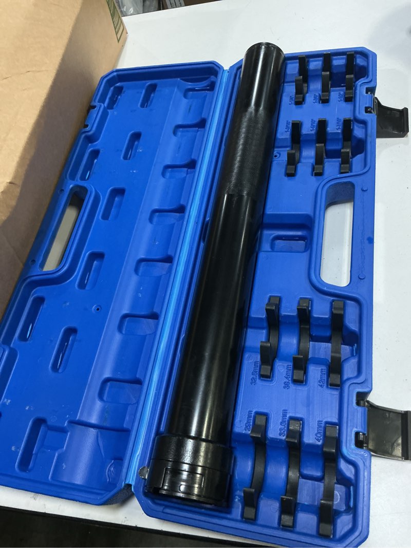 Condition photo showing As Is for inner tie rod wrench tool with 12pcs open jaw drivers
