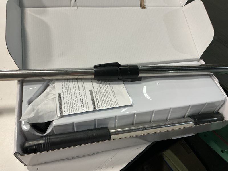 Condition photo showing As Is for Electric Spin Scrubber, Cordless Cleaning Brush Scrubber for Home, 8 Replaceable Brush Heads-90Mins Work Time, 3 Adjustable Size, 2 Speeds for Bathroom Shower Bathtub Glass Car