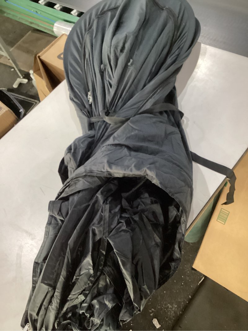 Condition photo showing Good Condition for *similar to stock* pop up camping tent, 2/4/6 person instant tent waterproof pu4500mm, spacious ventilated camping tent with front porch, quick setup lightweight portable for outdoor camping hiking beach orange 4 person