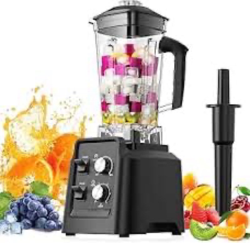 Blender for Smoothies, Blender with 68Oz. Pitcher & 20Oz. Grinder, 28000 RPM Blenders for Kitchen, I