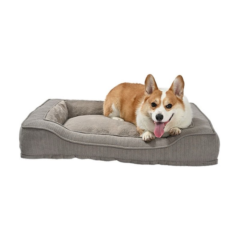 Heart & Herd Rectangular Twill Polyester Bolster Dog Bed