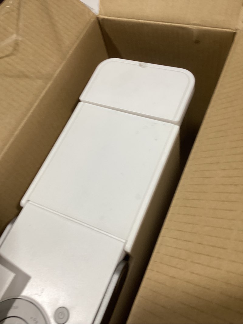 Condition photo showing As Is for Keurig K-Slim Single Serve K-Cup Pod Coffee Maker, Multistream Technology, 3 Brew Sizes, Slim and Sleek Design, 46oz Removable Reservoir, White