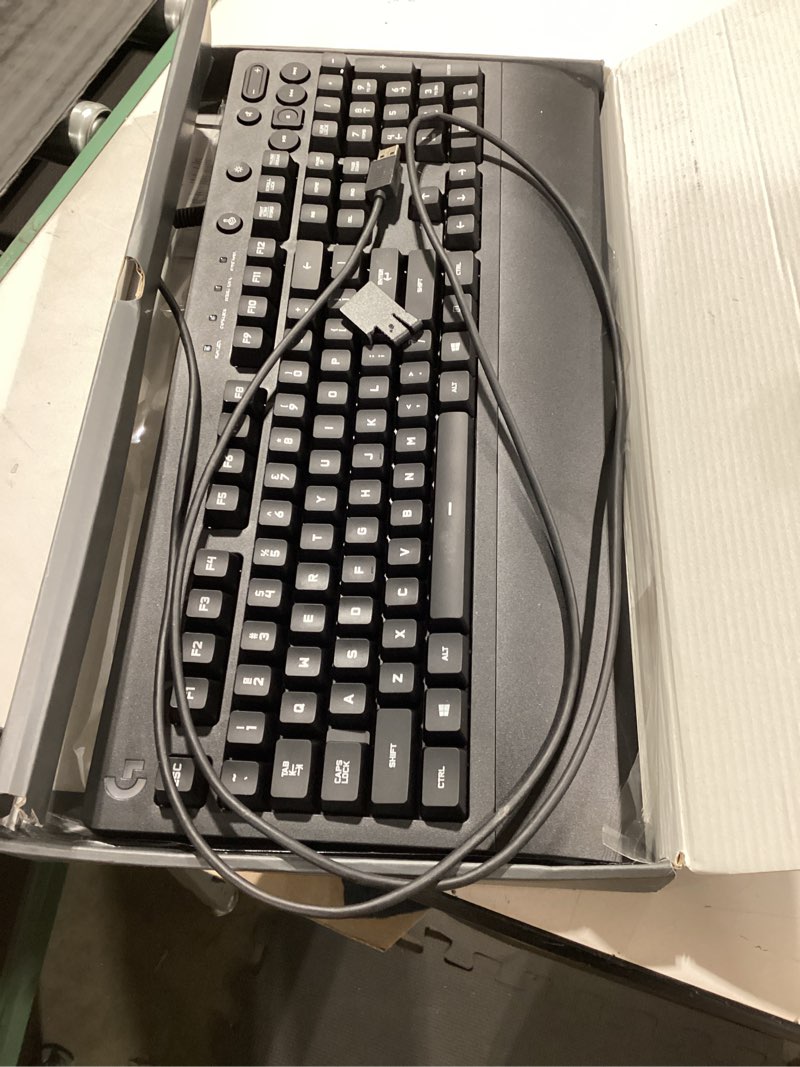 Condition photo showing As Is for Logitech G Prodigy G213 - Keyboard - Backlit - Usb