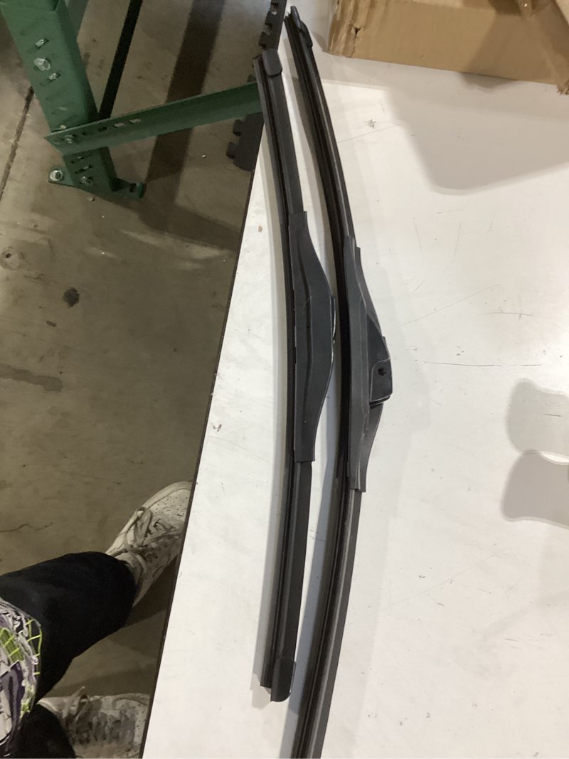 Condition photo showing Good Condition for bosch 24a19a icon beam wiper blades - driver and passenger side - set of 2 blades (24a & 19a)