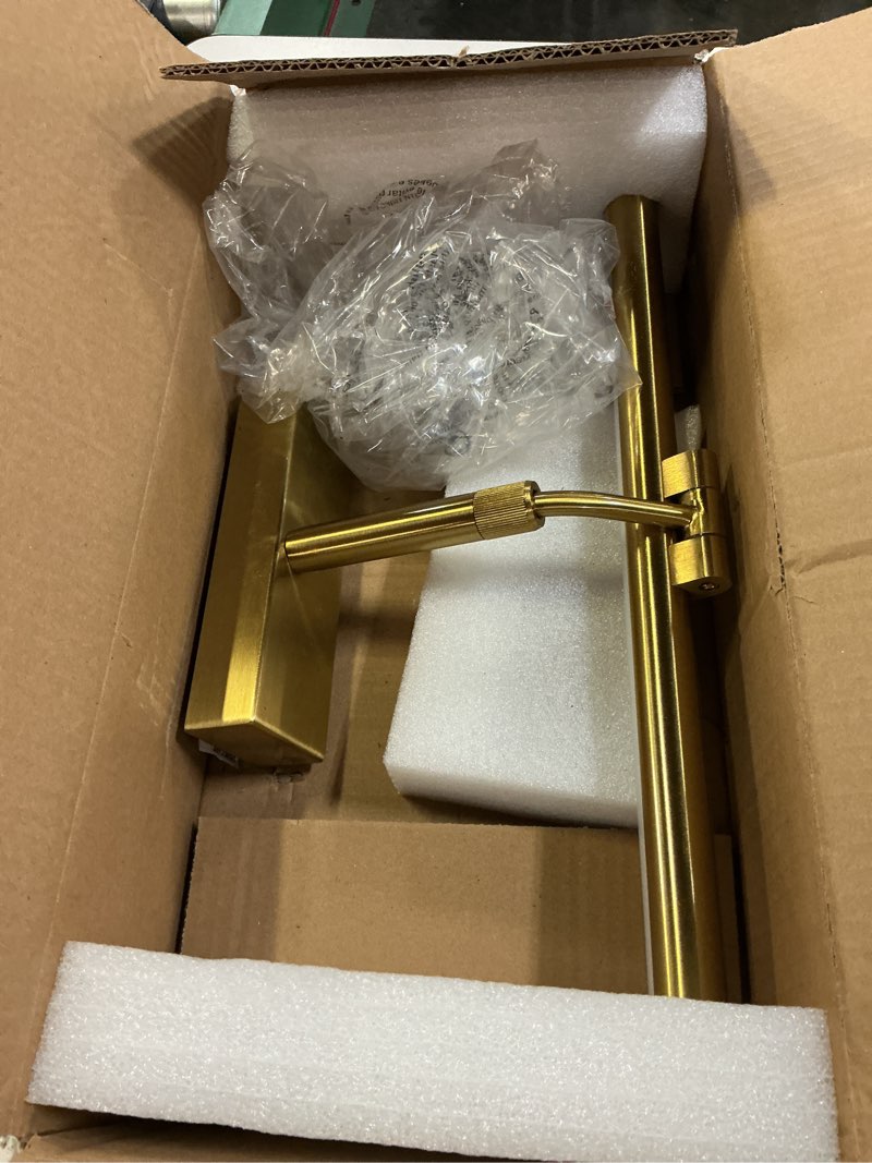 Condition photo showing Good Condition for picture lights for wall battery operated,16 inch wireless rechargeable art lights for pictures,3cct dimmable retractable painting light with remote & timer,glare-free for gallery light,gold gold 16 inches