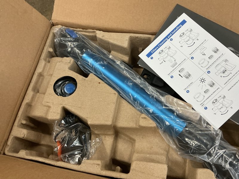 Condition photo showing Good Condition for inse cordless vacuum cleaner,ultra-lightweight,led headlights,removable handheld vacuum for pet hair carpet hardfloors,n3s/n3x