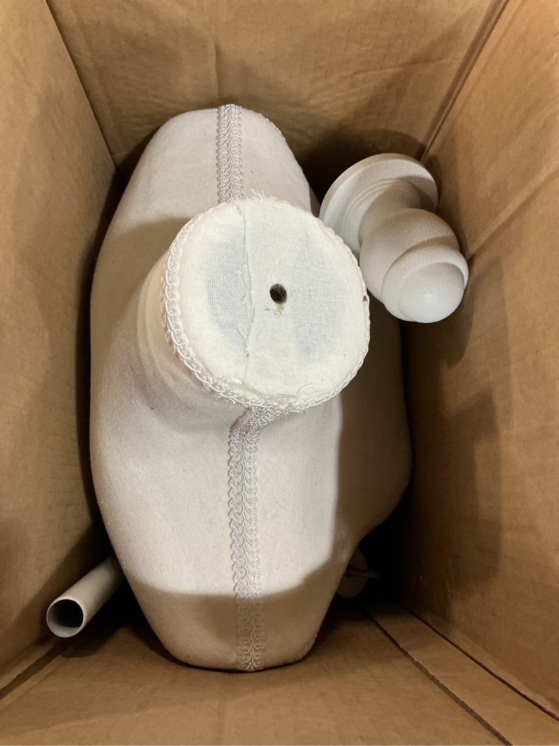Condition photo showing Good Condition for fdw female mannequin body dress form sewing mannequin torso manikin with tripod base stand adjustable mannequin for sewing clothes display black