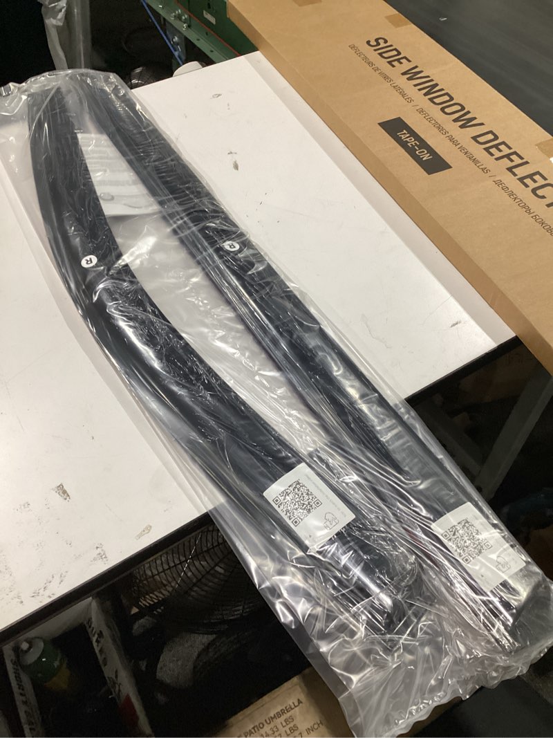 Condition photo showing New/Like New for window visors rain guards for 2008-2020 dodge grand caravan | out-channel window vent wind deflectors visors shades protectors for 2008-2016 chrysler town country, 2009-2012 vw routan