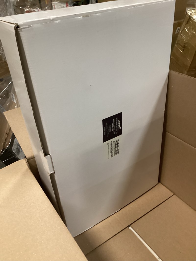 Condition photo showing New/Like New for Neatfi Elite HD XL LED Desk Lamp, 3 Light Modes, 90PCS SMD LED, Non-Polar Dimming, Bright Eye-Caring Lighting for Home Office, Drafting, Beauty Shop, Workbench (CCT with Clamp, Blue Ring, 17 Inches)