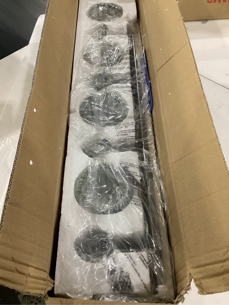 Condition photo showing Good Condition for presde 4-light crystal bathroom lights fixtures chrom modern wall lighting over mirror chrome 4-lights