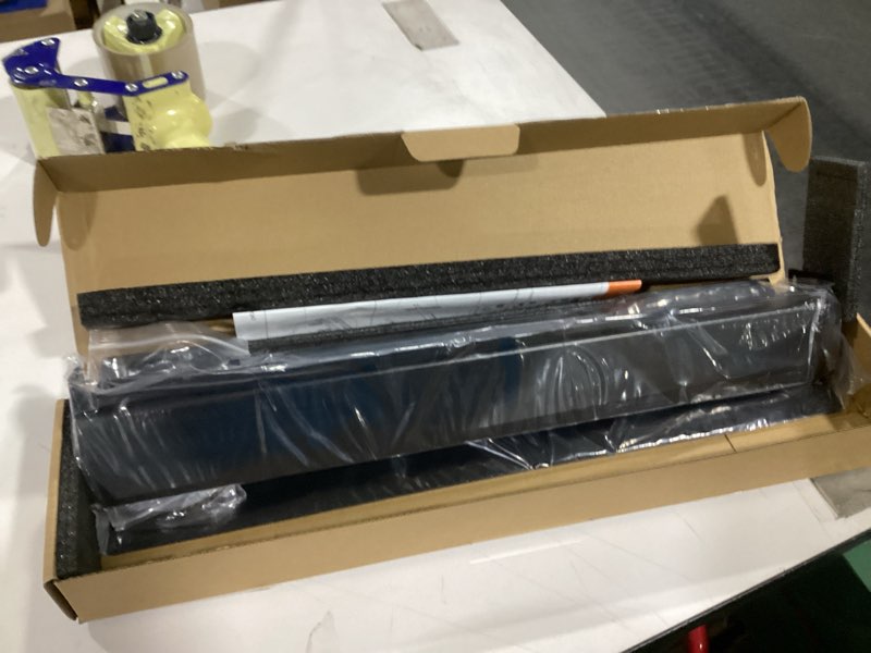 Condition photo showing New/Like New for Tecmojo 1U Universal Rack Mount Rails,4-Post Server Rack Shelf Rail with 20.9"-32" Adjustable Depth Fit for Non-Rack Mountable Server/Networking/AV/IT Equipment Half Depth