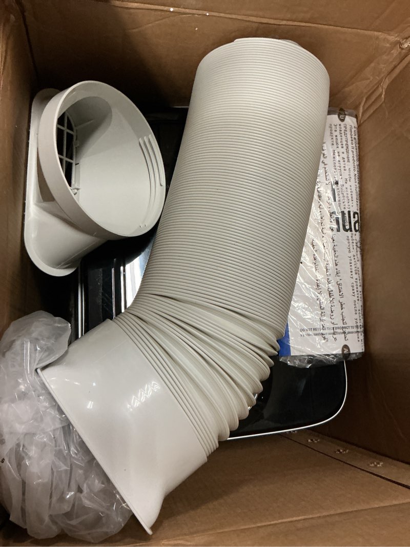 Condition photo showing As Is for Westinghouse 14,000 BTU Air Conditioner with Heat Mode, Cools 700 sq. ft., WiFi Enabled, Remote Controlled, Dehumidifier, 3-Speed Fan, Programmable Timer, Window Kit 14,000 BTU with Heat and Smart App