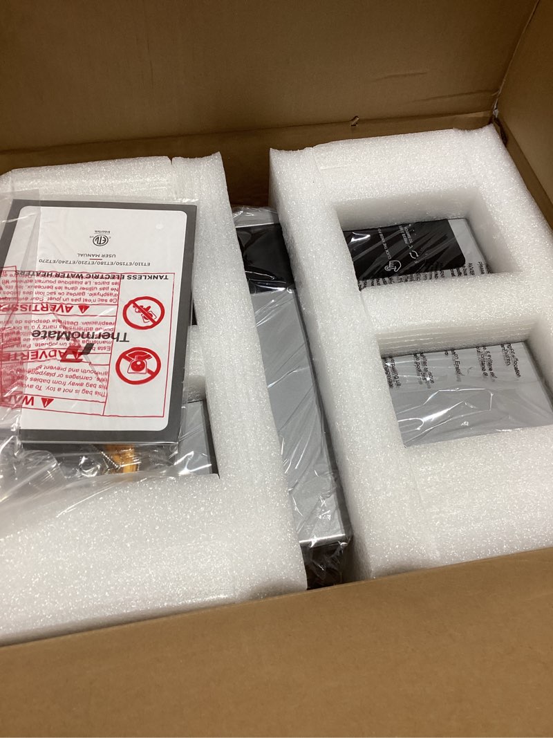 Condition photo showing New/Like New for ThermoMate Electric Tankless Water Heater, 11kW 208~240 Volt, On Demand Instant Hot Water Heater, Self Modulating Energy Saving, Save Space, 2.15GPM at 35°F Rise