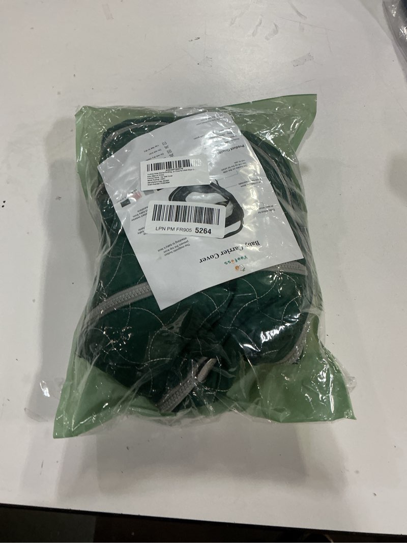 Condition photo showing Good Condition for Yoofoss Baby Stroller Bunting Bags Winter Carseat Canopies Cover to Protect Baby from Cold Wind, Super Warm Plush Fleece Baby Carrier Cover for Infant Boys Girls Dark Green