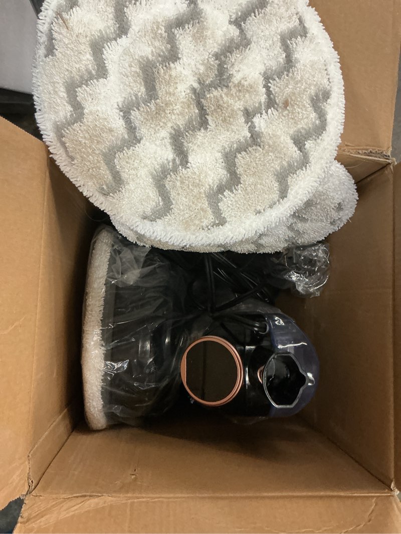 Condition photo showing As Is for bissell spinwave smart corded steam cleaner