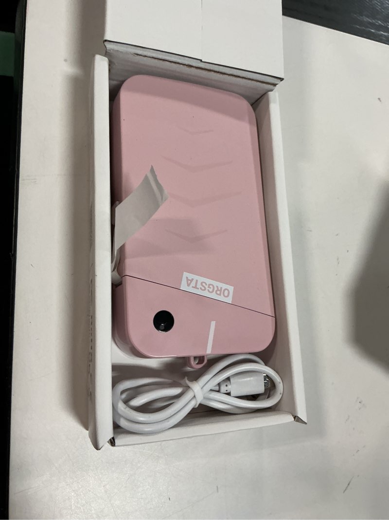 Condition photo showing Good Condition for ORGSTA Label Maker, S001 Portable Bluetooth Label Maker Machine with Tape, Thermal Label Printer for Home, Office, School Organization, Wireless Mini Labeler Machine, Pink