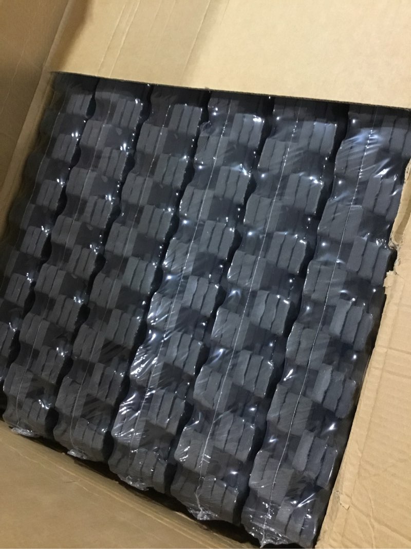 Condition photo showing Good Condition for ProsourceFit Puzzle Exercise Mat ½ in, EVA Interlocking Foam Floor Tiles for Home Gym, Mat for Home Workout Equipment, Floor Padding for Kids, Black, 24 in x 24 in x ½ in, 144 Sq Ft - 36 Tiles Black - 1/2 Inch - 144 Sq Ft - 36 Tiles