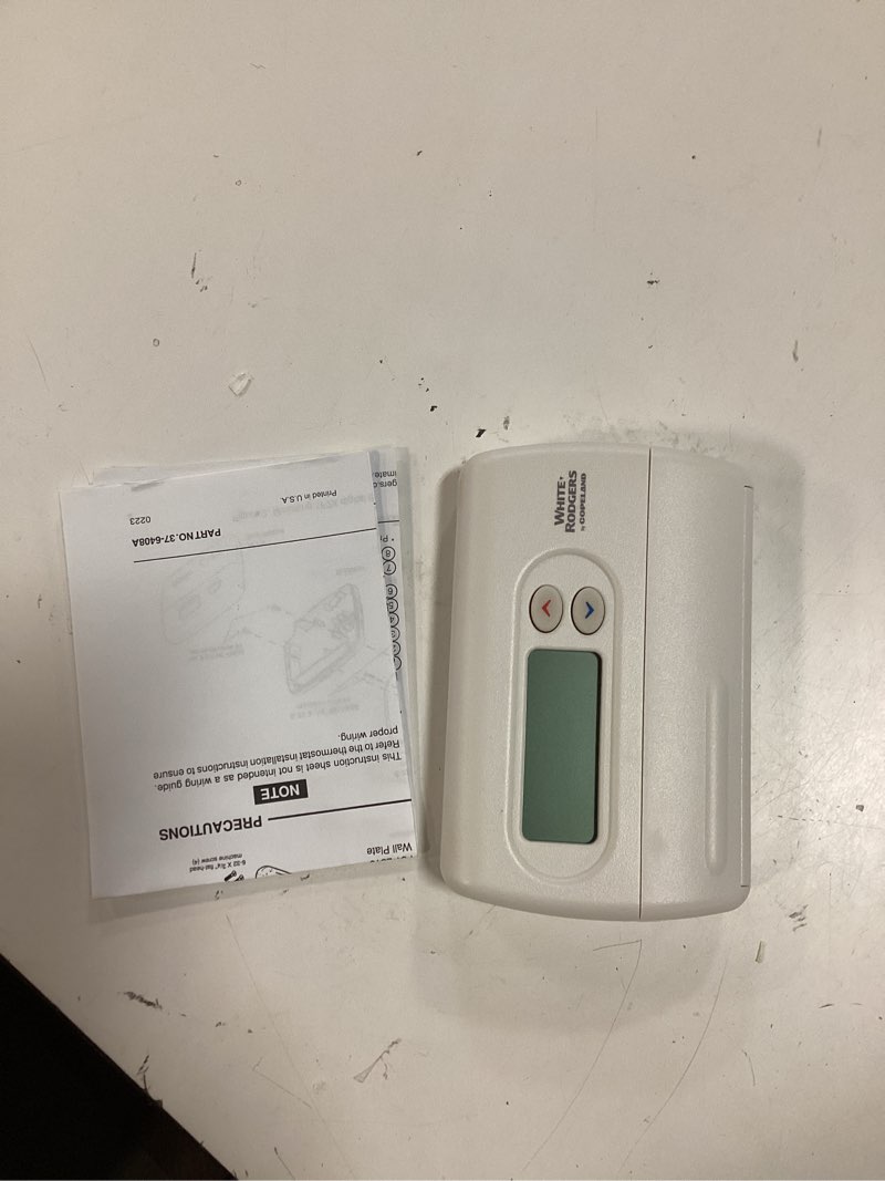 Condition photo showing Good Condition for white-rodgers classic 80 programmable digital thermostat, 1f87-361