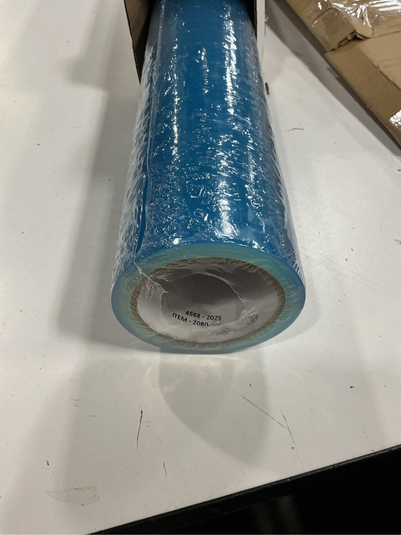 Condition photo showing New/Like New for tapemanblue carpet protection film 24" x 200' roll, self adhesive plastic carpet protector film with clean removal & easy unwind, durable protection tape to shield your surface from dirt and spills