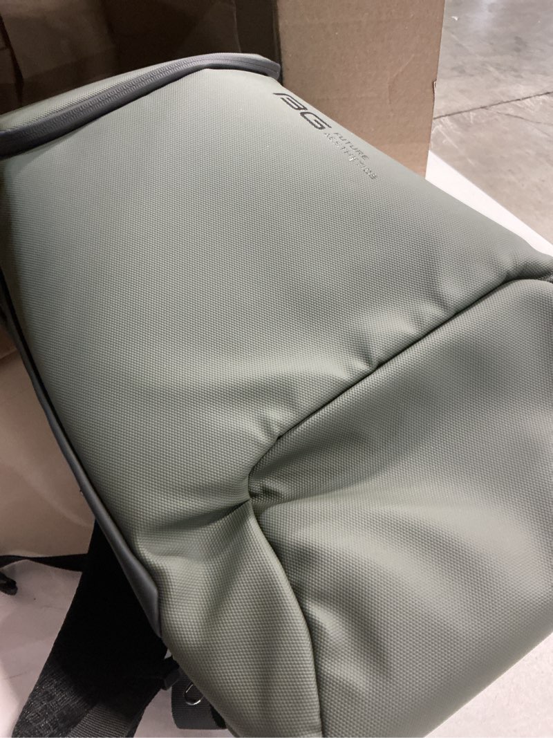 Condition photo showing Good Condition for future aesthetic business smart backpack waterproof fit 15.6 inch laptop backpack with usb charging port,travel durable backpack green