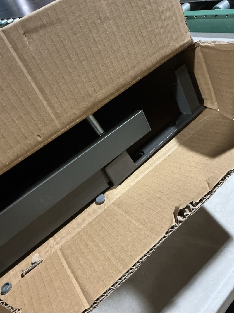 Condition photo showing As Is for Dawot 4 Bars Towel Warmer Rack with Top Shelf, Electric Wall Mounted Heated Towel Rack with Timer an