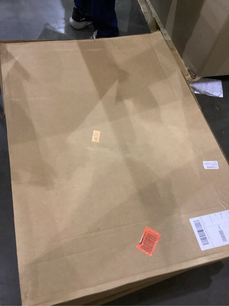 Condition photo showing New/Like New for Wynwood Studio Abstract Contemporary Wrapped Canvas Art - Colour Coded, Wall Art for Living Room, Bedroom, and Bathroom, 24" x 36", Blue and Purple Home Decor 36"L x 24"W