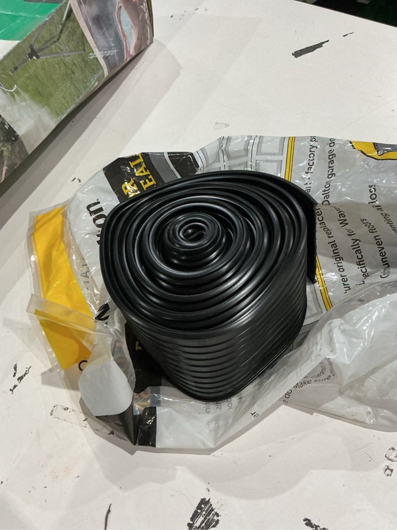 Condition photo showing Good Condition for wayne dalton 18-ft x 3-in x 0.6 mils black vinyl garage weatherstrip