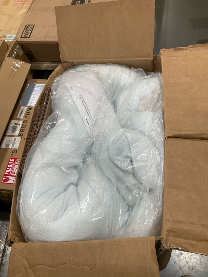 Condition photo showing Good Condition for tempur-pedic tempur-adapt + cooling 3-inch king mattress topper medium luxury premium foam, washable cover, medium cooling topper,white king 3" + cooling