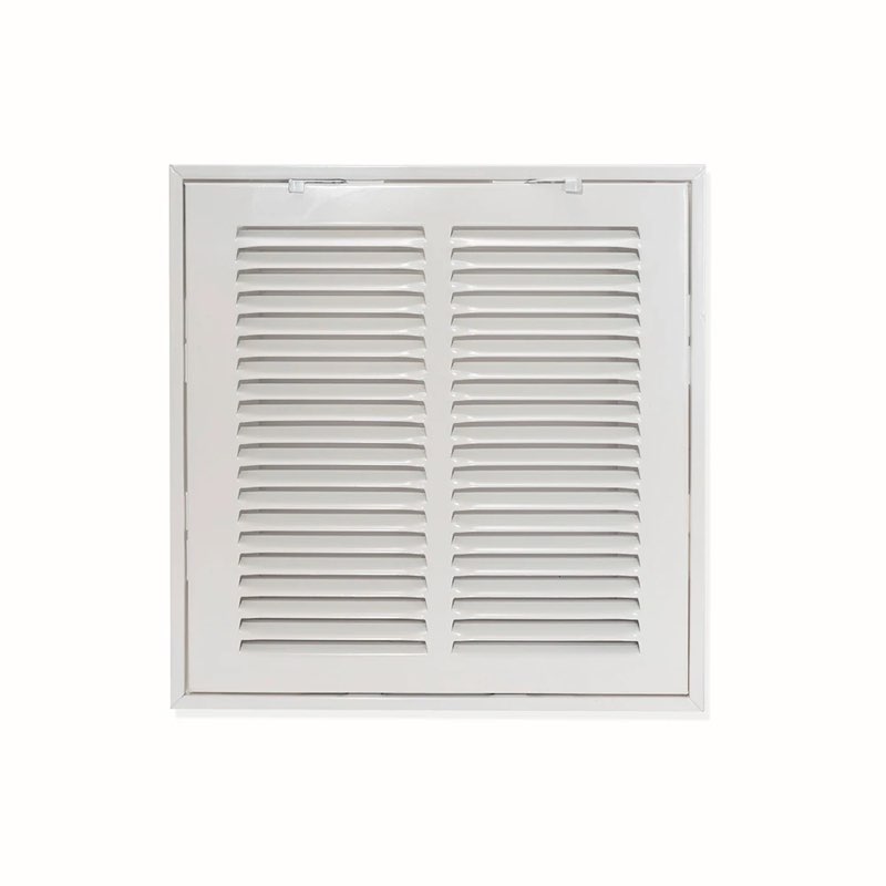 ez-flo 14-in x 14-in steel white sidewall/ceiling return air ...