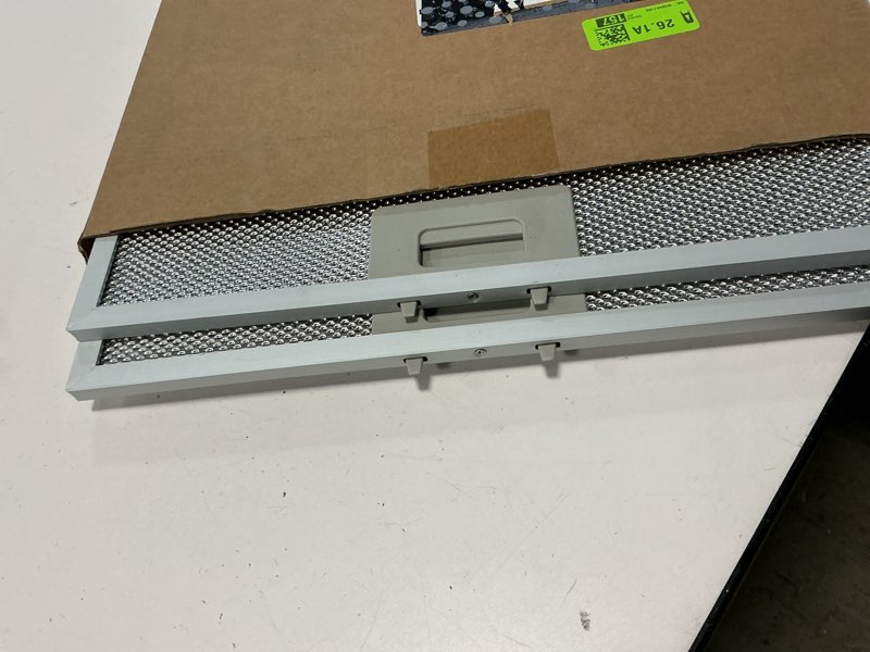 Condition photo showing Good Condition for 2-pack range hood filter replacement fit for vissani 30-inch pyramid or wa0575 wall mount range hood, 5-layer aluminum vent filter?14.37x13.46x0.35inch?