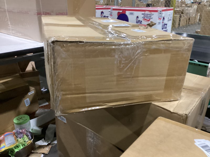 Condition photo showing As Is for mini 5-tier greenhouse for indoor outdoor, 23.2" l×13.4" w×61.4" h portable greenhouse with clear pvc cover and metal shelf for growing vegetables, flowers and seedlings, with wheels