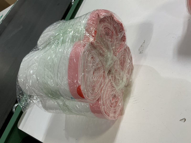 Condition photo showing Good Condition for Wekioger 7 Gallon Medium Drawstring Trash Bags, White Kitchen Garbage Bags, 240 Bags/4 Rolls