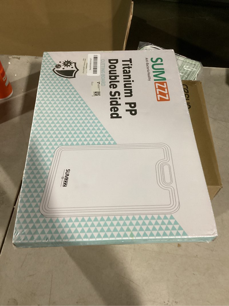 Condition photo showing New/Like New for Titanium Cutting Board for Kitchen, Cutting Board Double Sided Food Grade, Pure Titanium/PP, Easy to Clean Large Size 16”×11” Silver Set of 1 (16" x 11")