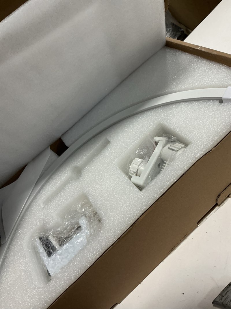 Condition photo showing Good Condition for 3000 Lm Adjustable LED Half Moon Light with Clamp & Task Lamp - Bright, Dimmable Lighting for Office, Crafts, Nails &Salon, Remote Control (CCT?White)