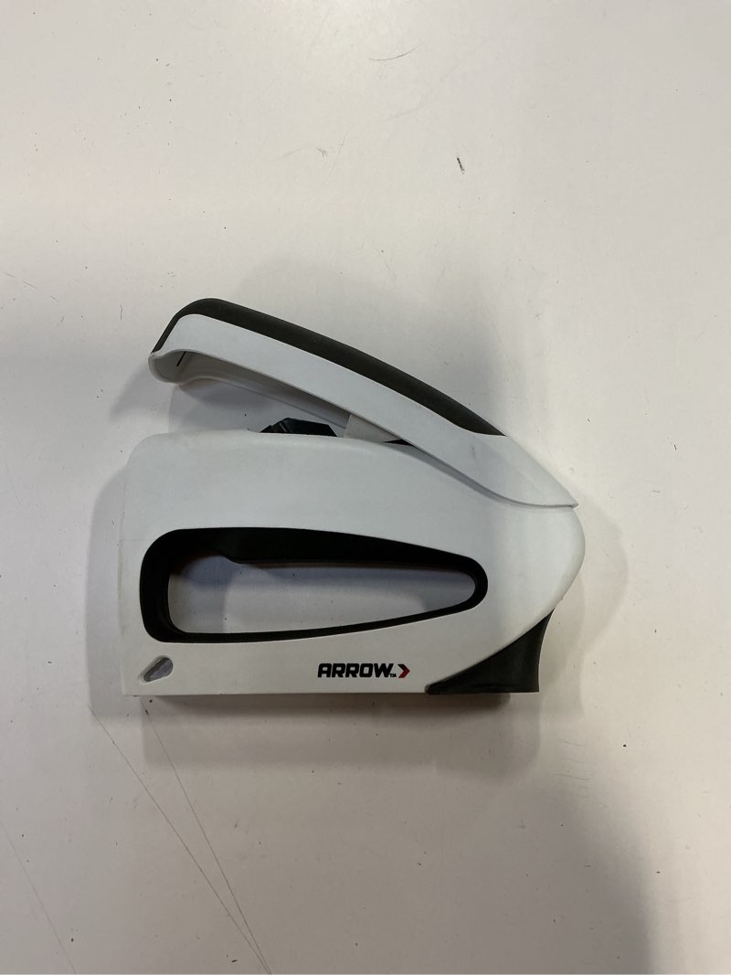 Arrow TruTac Forward-Action Light-Duty Manual Staple Gun, White, Model TT21