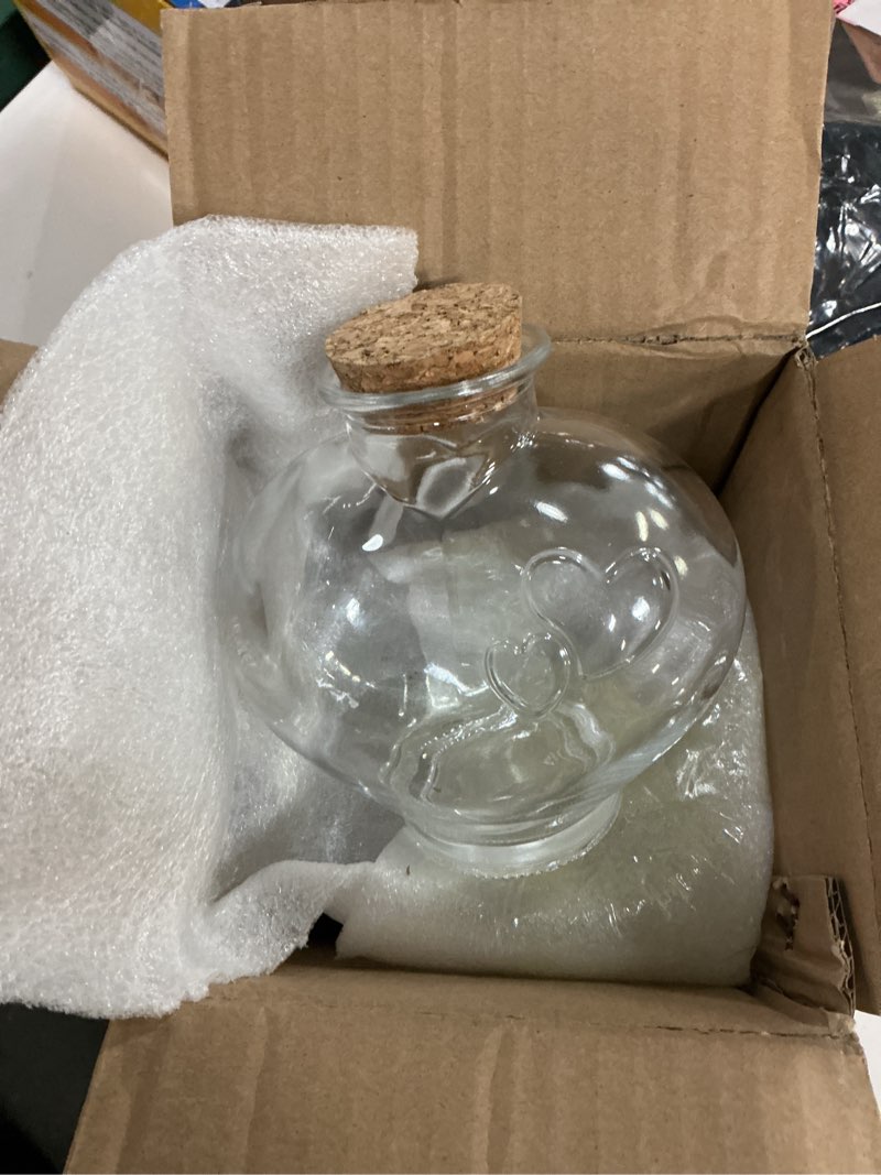 Condition photo showing Good Condition for chengxinwenhua unity sand ceremony set for wedding handmade decorative jars (no sand)